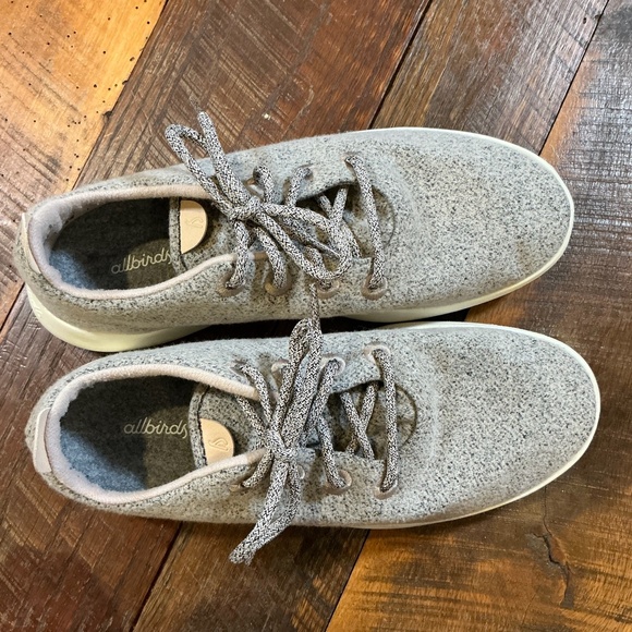 Allbirds Wool Runners Men’s Size 11 Dapple Grey Sustainable sneakers - Picture 7 of 13